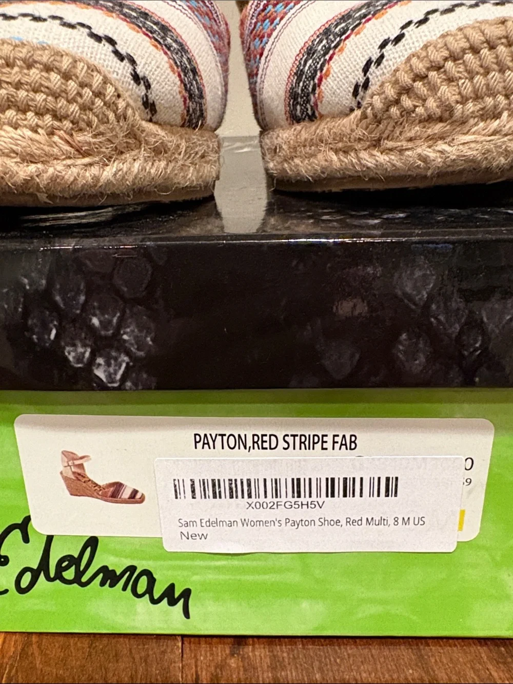 Sam Edelman Payton Espadrilles Size 8